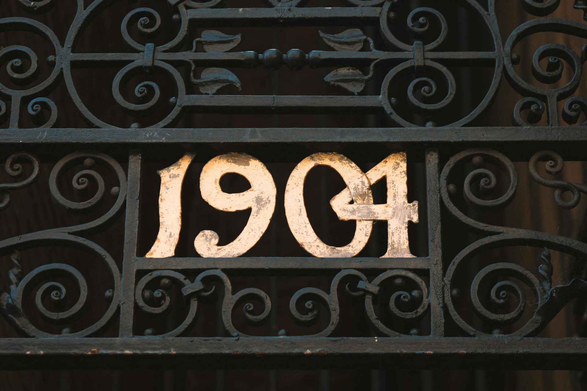 Traditional Door Number