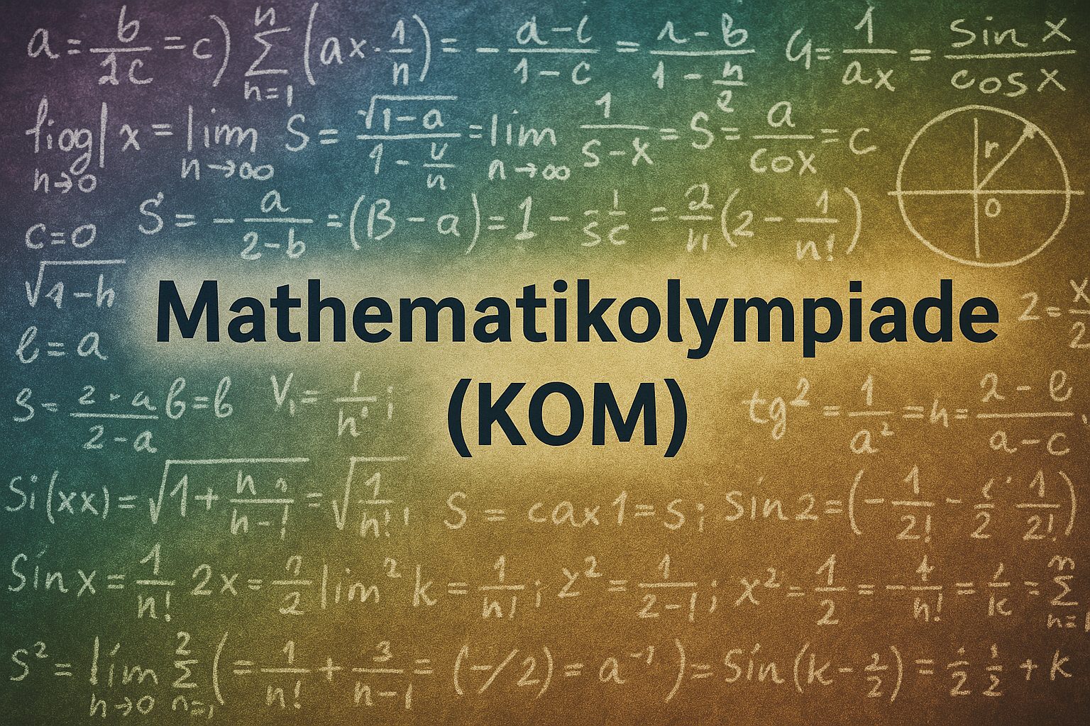 Erfolgreiche Teilnahme an der Mathematikolympiade