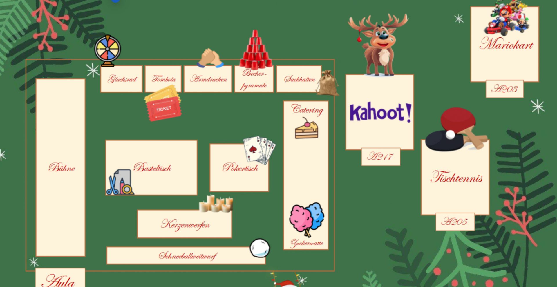 Der weihnachtliche letzte Schultag am MSG